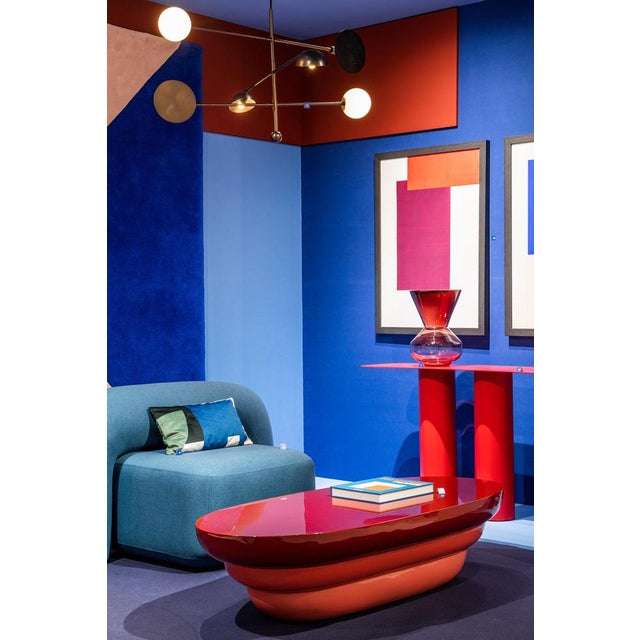 Luna 110 Metal Console Table by Laurence Du Tilly For Sale - Image 12 of 17