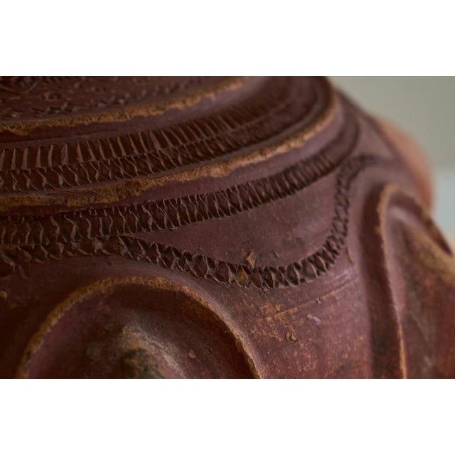 Wabi Sabi Studio Pottery Table Lamp, 1950s For Sale - Image 9 of 12