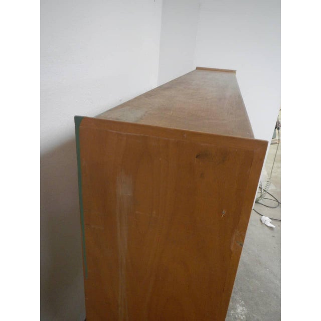 Fir Blockboard Bookcase, 1970s For Sale - Image 12 of 13