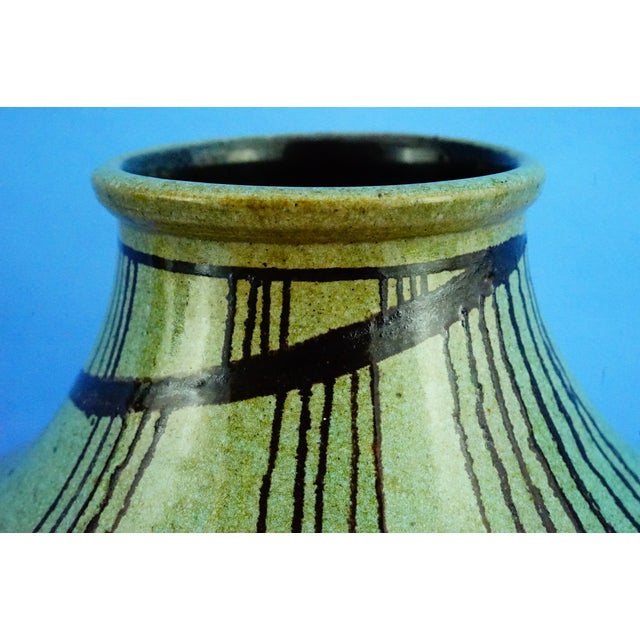Mid-Century Ceramic Vase attributed to Alessio Tasca for Istituto Statale d'Arte, Venice, Italy, 1950s For Sale - Image 17 of 18