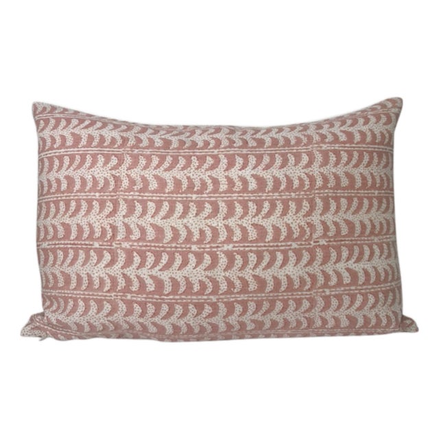 Luxor Guava Pillow Cover, 12x22 Pillow For Sale