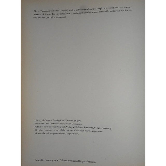 Paul Klee Vintage Mid 20th C. Abstract Black & White Paul Klee Lithographs - Set of 3 For Sale - Image 4 of 7