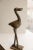 :: Vintage handmade African bird sculpture. Circa late mid 20th century, though possibly older, this piece has such...