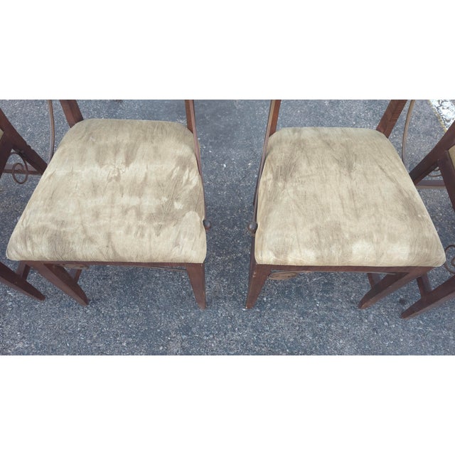 Vintage Handmade Rustic Dining Set Attributed to Carlo De Anda For Sale - Image 13 of 16