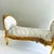 Marquis French Tufted Bench White Velvet For Sale - Image 4 of 9