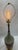 1960s Vintage Mid-Century Modern All-Ceramic Table Lamp With Incised Texture For Sale - Image 5 of 9