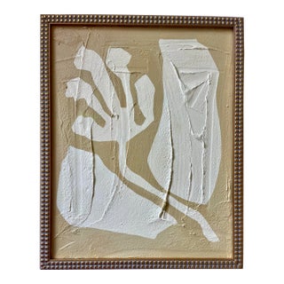 2026 "Giardino" Contemporary Abstract Botanical Painting on Canvas by Artist r.k. Red For Sale