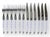 Late 20th Century Late 20th Century Jean Dubost Laguiole Cutlery Set, Service for 12 - 24 Piece For Sale - Image 5 of 8