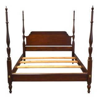 Henkel Harris Mahogany Queen Bed For Sale
