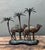 Pair of Vintage Patinated Bronze Camel Candleholder For Sale In West Palm - Image 6 of 12