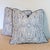 Lee Jofa Lee Jofa Drayton Pillows in Indigo- 20" Pair For Sale - Image 4 of 5