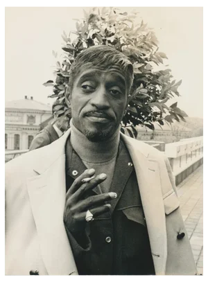 Sammy Davis Jr. Smoking, Photograph