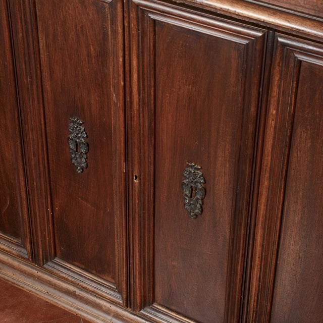Italian Two-Door Sideboard in Walnut For Sale - Image 14 of 18
