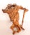Contemporary Late 19th Century Wabi Sabi Japanese Lacquered Root Stand For Sale - Image 3 of 6