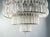 Metal Tiered Crystal Chandelier from Kamenický Šenov, 1960s For Sale - Image 7 of 16