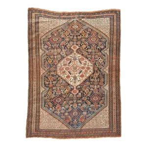 Antique Qashqai Rug 4'7'' x 6'3''
