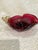 Art Nouveau Murano Ruby & Gold Leaf Glass Bowl by Flavio Poli/Seguso For Sale - Image 3 of 8
