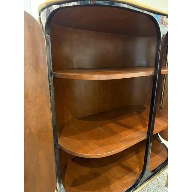 Black Arianne Bar Cabinet by R&y Augousti For Sale - Image 8 of 8
