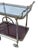 1940s Brass and Wood Bar Trolley by Maison Jansen, France, 1940s For Sale - Image 5 of 9