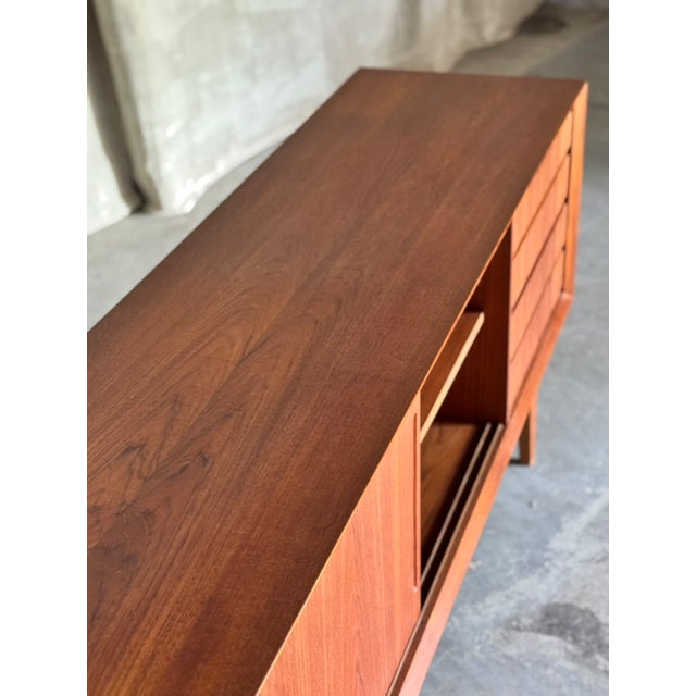 1960s Mid-Century Danish Sideboard Attributed to Knud Nielsen for Løsning Mobelfabrik For Sale - Image 13 of 18