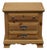 Vaughan of Virginia Solid Knotty Pine Rustic Americana 26" Two Drawer Nightstand 770-08 - Natural Finish For Sale