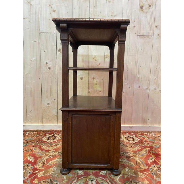 Renaissance Style Oak Sideboard For Sale - Image 6 of 7