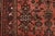 Hamedan Runner 3’6” X 9’7” Red Wool Vintage Tribal Hand-Knotted Oriental Rug For Sale - Image 9 of 14