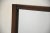 A mid century modern walnut mirror by Broyhill Brasilia