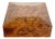 Square Wooden Box, France, 1970s For Sale