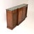 Antique Marble Top Grill Front Sideboard, 1930 For Sale - Image 4 of 11