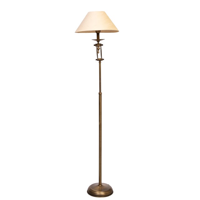1970s Brass Adjustable Floor Lamp, Germany, 1970s For Sale - Image 5 of 13