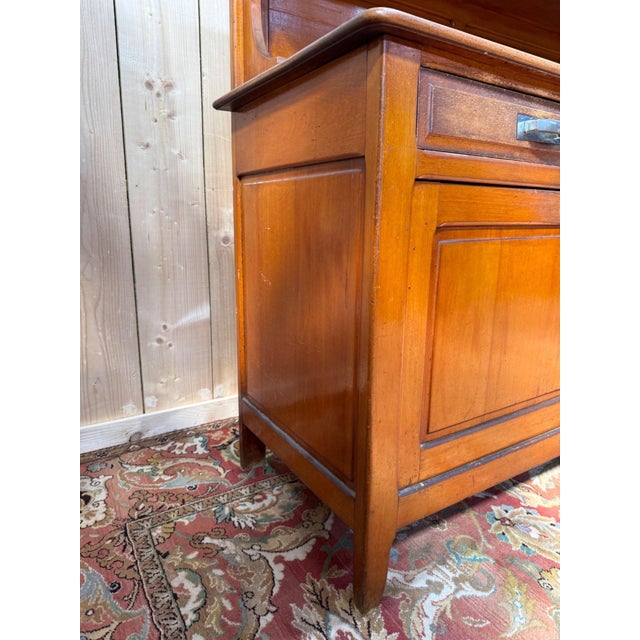 1940s Brasserie-Style Buffet in Beech, 1940s-1950s For Sale - Image 5 of 10
