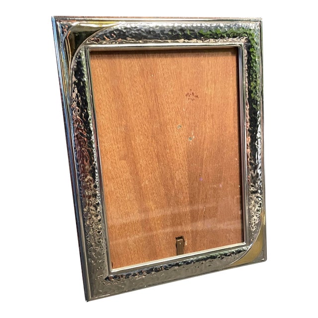 Italian Silverplate Picture Frame 5 X 7 Inch For Sale