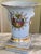 Mid-Century French Blue With Gold Gilt Fragonard Motif Vase For Sale - Image 15 of 18