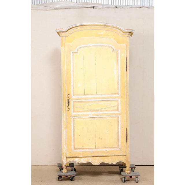 19th Century French Antique Single Door Pantry Cabinet For Sale In Atlanta - Image 6 of 12