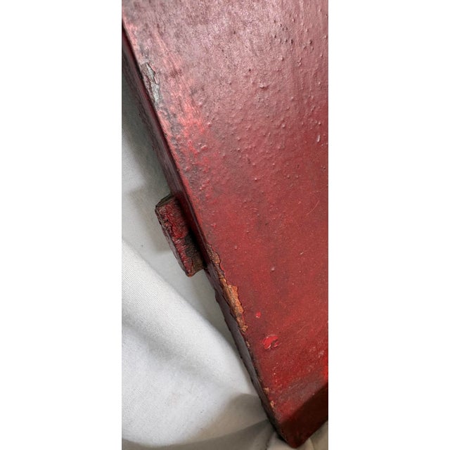 Red Early 20th Century Chinese Decorative Architectural Salvage For Sale - Image 8 of 11