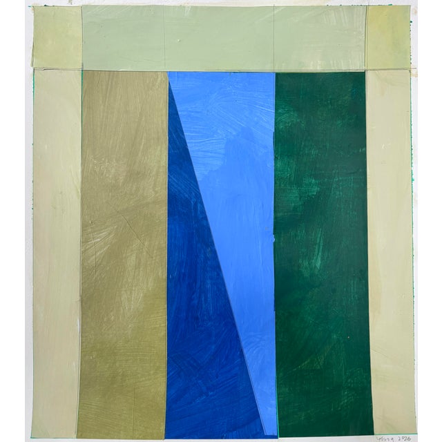 Discover the allure of contemporary art with this stunning 18x20" original collage painting, expertly crafted to bring...