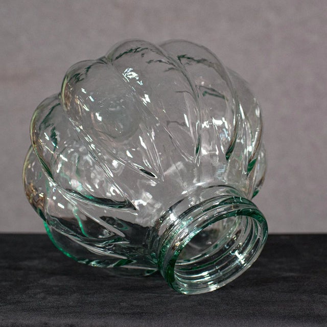 1970s Large Vintage English Glass Carboy For Sale - Image 9 of 11