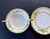 Vintage Meito China Floral Grafton Handled Bowl and Saucer 3 Sets For Sale - Image 4 of 8