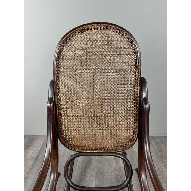 20th Century Bentwood Rocking Chair For Sale - Image 11 of 13