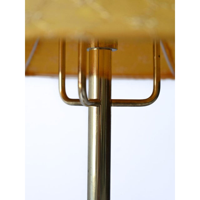 Vintage Lamp with Yellow Lampshade, 1960s For Sale - Image 9 of 13