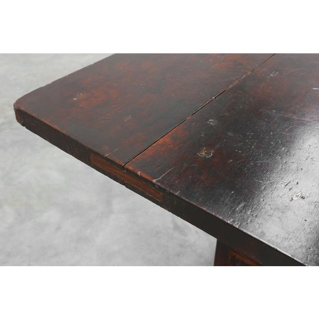 16th Century Renaissance Walnut Console Table, Tuscany For Sale - Image 15 of 18