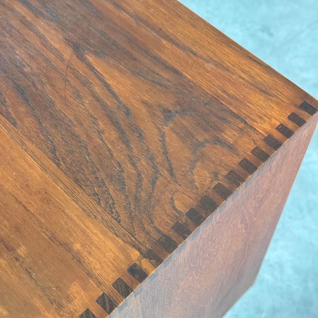 Danish Modern Tambour Credenza attributed to Peter Hvidt & Orla Mølgaard-Nielsen, 1960s For Sale - Image 13 of 18