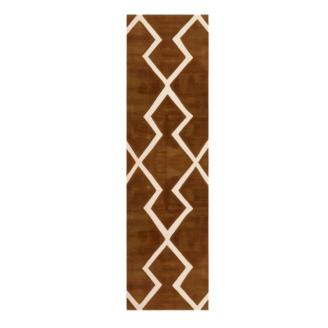 Not Yet Made - Made To Order Cinnamon Runner Rug by Tapis Studio for Hommés Studio For Sale - Image 5 of 5