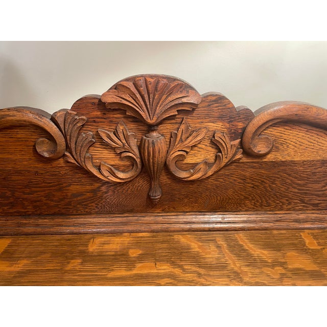 Early 20th Century Antique American Empire Revival Style Sideboard/Buffet For Sale - Image 5 of 12
