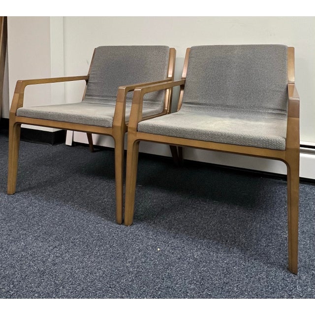 Elevate your lounge, office, or living space with the striking, minimalist profile of the Revo Chair by Cumberland...