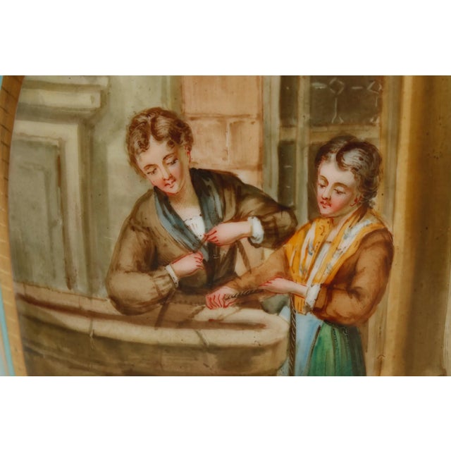 Sevres Style Porcelain Table Lamp For Sale In Tampa - Image 6 of 12