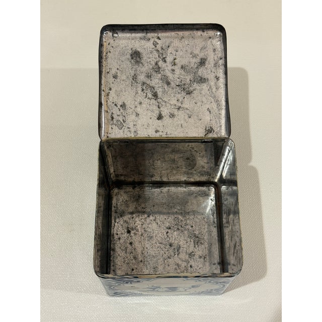 Delft Tole Box For Sale In Miami - Image 6 of 7