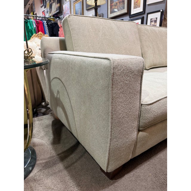 Contemporary Norwalk Sage Sofa For Sale - Image 3 of 6