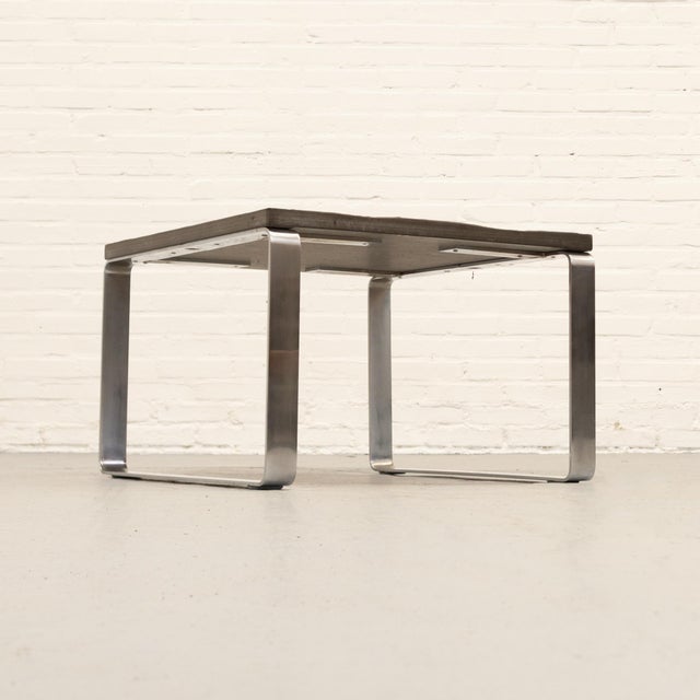 Mid-Century Modern Slate Coffee Table from Peter Draenert, 1970s For Sale - Image 3 of 11